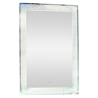 Зеркало с подсветкой Continent Apollo ЗЛП88 с сенсорным выключателем 60см